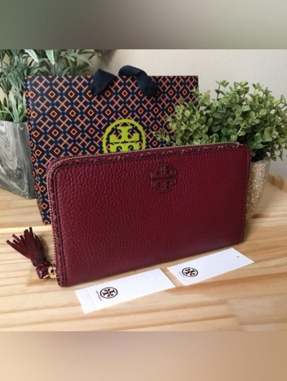 ❤️PRICE FIRM❤️ ❤️NWOT Tory Burch Taylor Zip Continental Wallet❤️